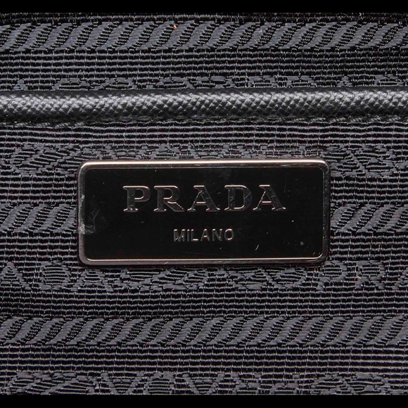 Prada Bags Prada Nylon Floral Shoulder Bag White Blue Poshmark